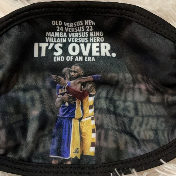 New set/2 Kobe Bryant face masks - Picture 3 of 4